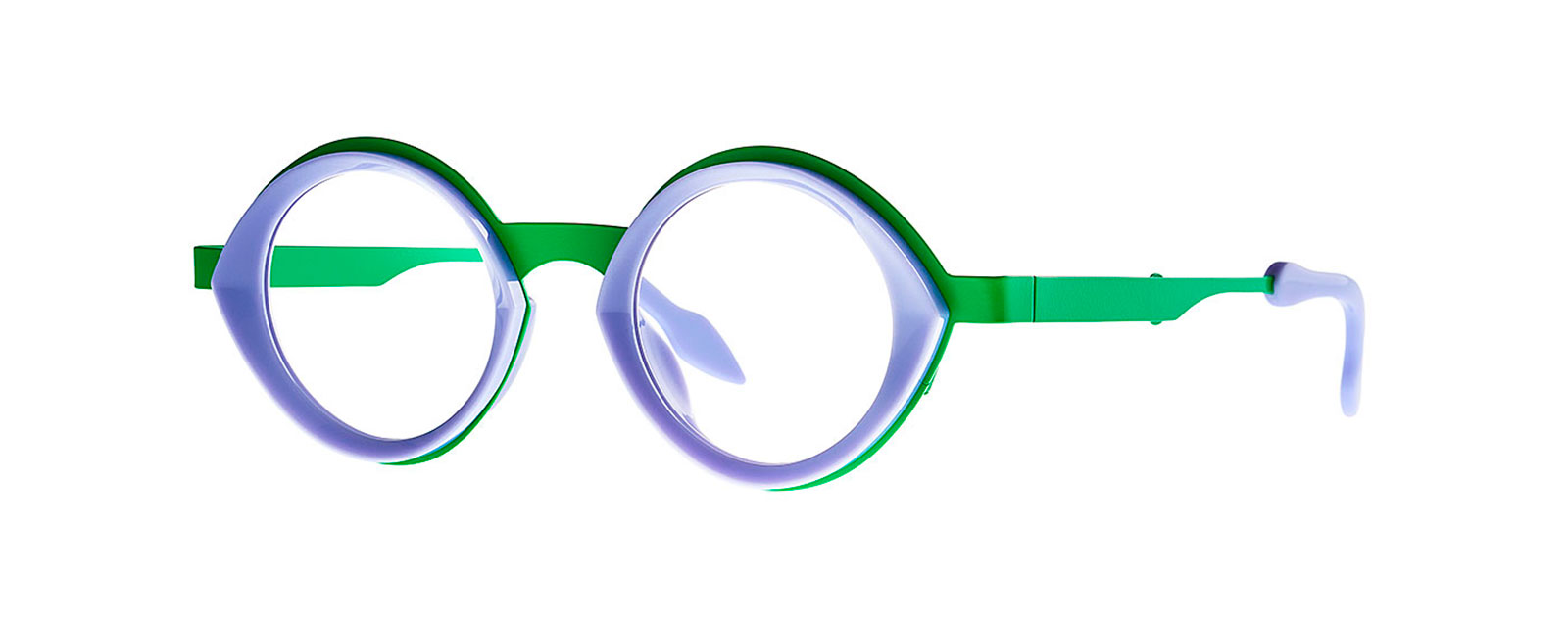 PIPE 023 PYTHON GREEN + SOLID PURPLE n26/1