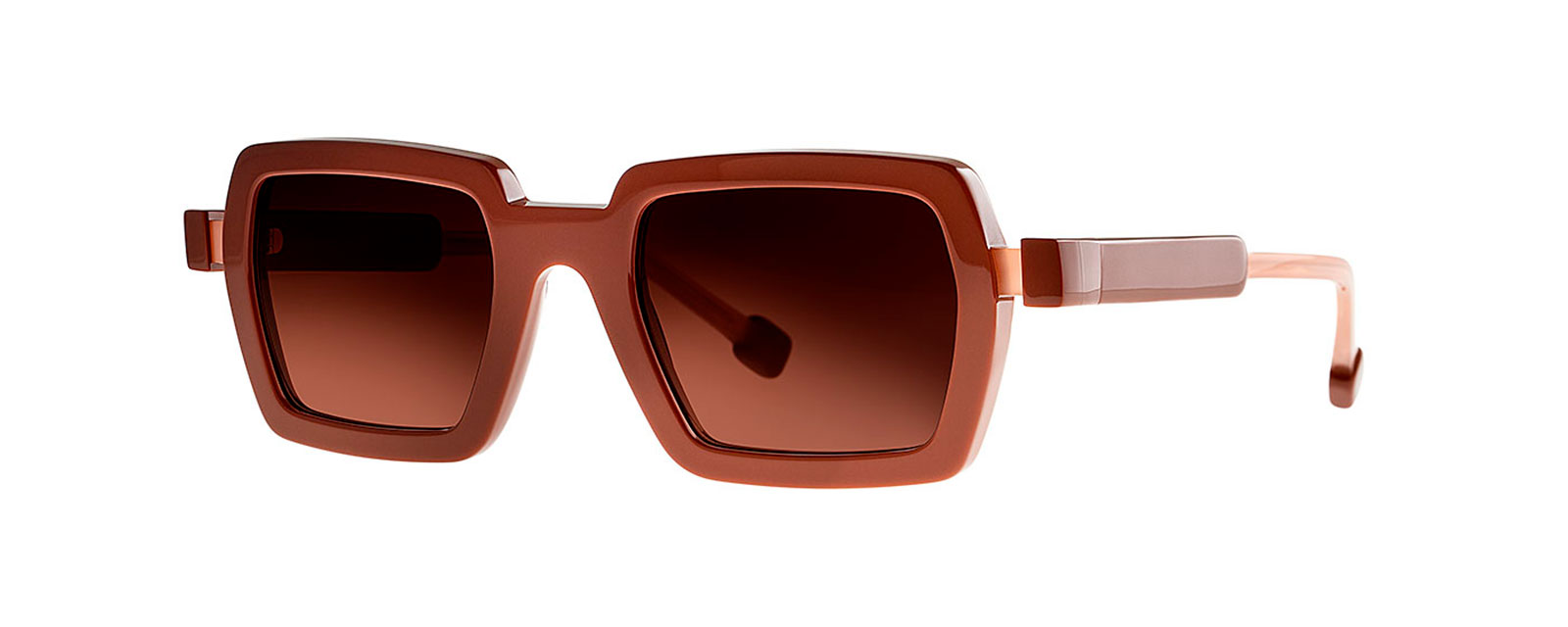 PULLEY 022 SOLID CHOLATE BROWN + MILKY BRUSH PINK n26/1