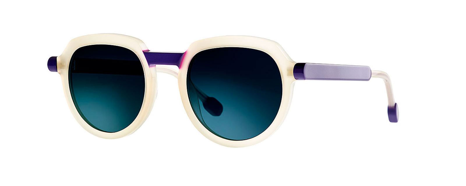 BELLO 019 TRANSPARENT YELLOW + SOLID BLUE