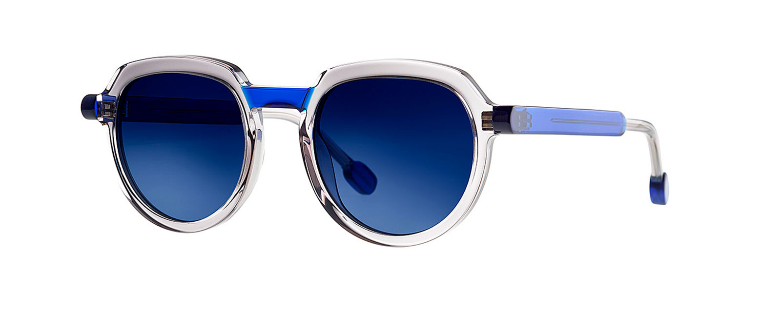 BELLO 005 TRANSPARENT GRAPHITE GREY + TRANSPARENT DELFTWARE BLUE