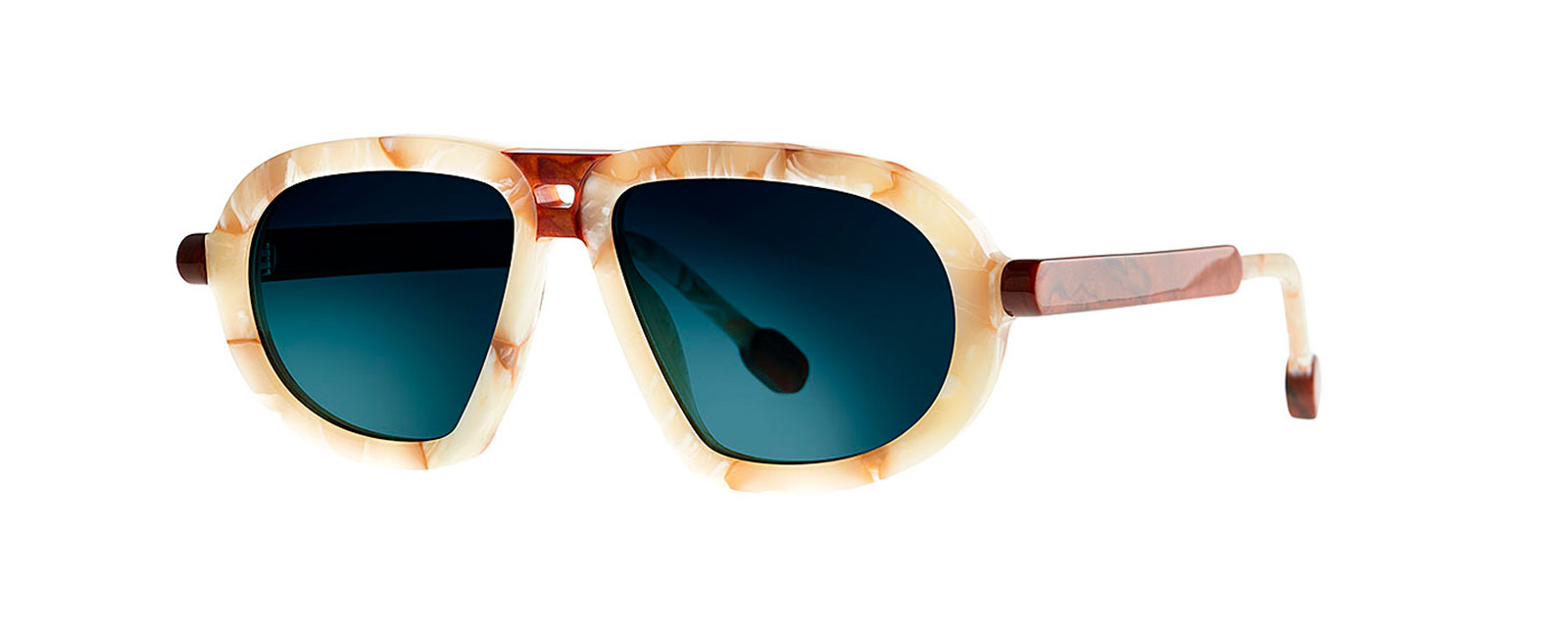 LOLLY 018 MARBLE WHITE + ROOT BROWN