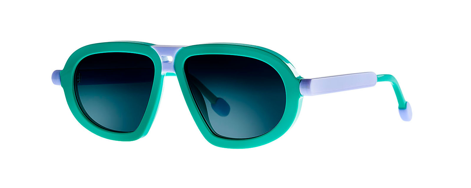 LOLLY 021 SOLID TURQUOISE + SOLID PURPLE