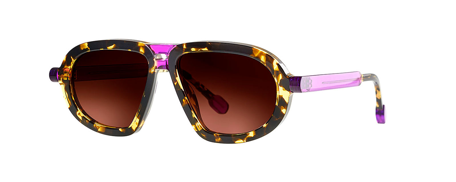 LOLLY 003 YELLOW LEOPARD + FLUO PURPLE