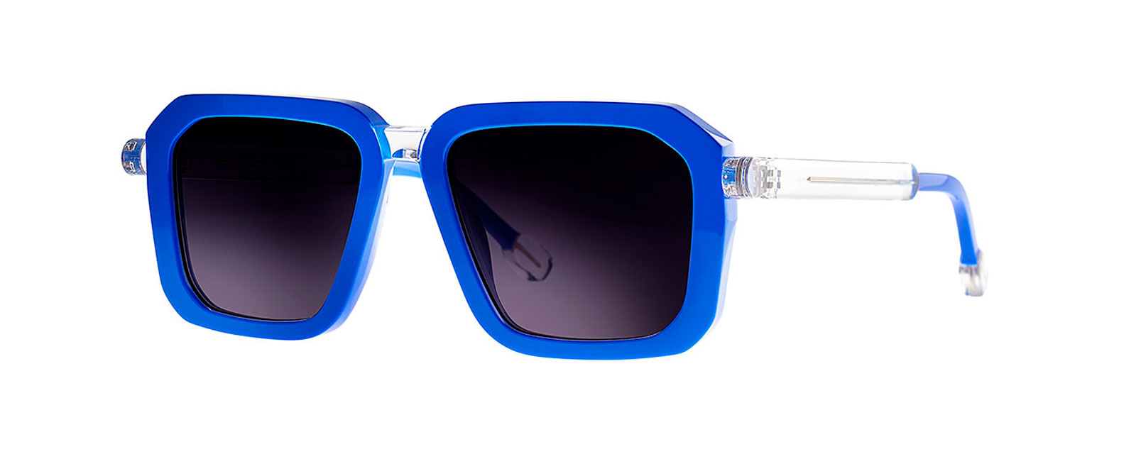 SCOOPY 015 SMURF BLUE + TRANSPARENT