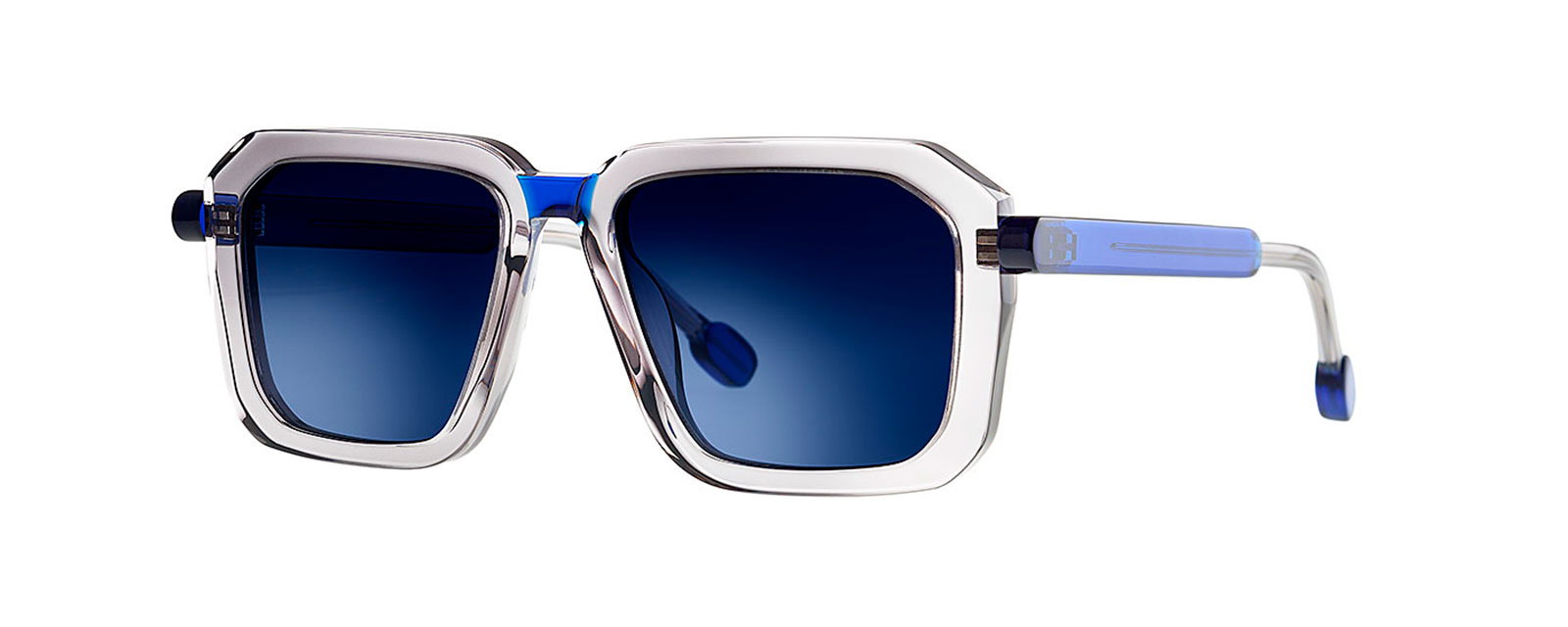 SCOOPY 005 TRANSPARENT GRAPHITE GREY + TRANSPARENT DELFTWARE BLUE