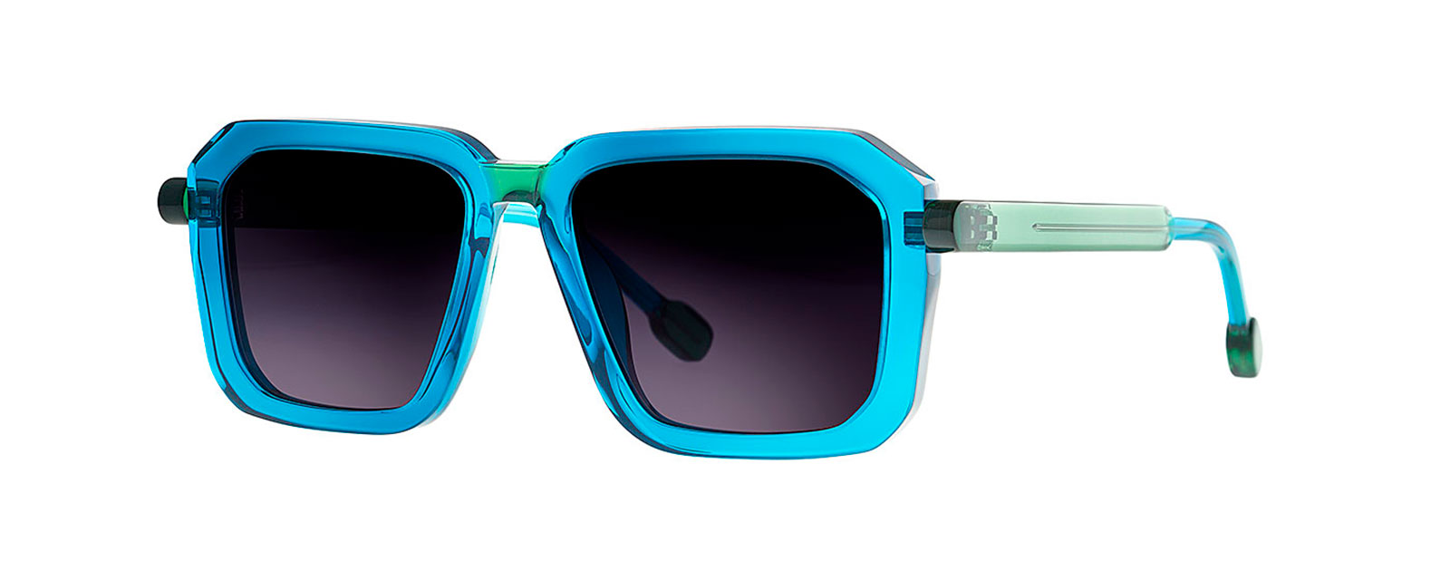 SCOOPY 008 TRANSPARENTR PETROL BLUE + TRANSPARENT CHROMIUMOXIDE GREEN