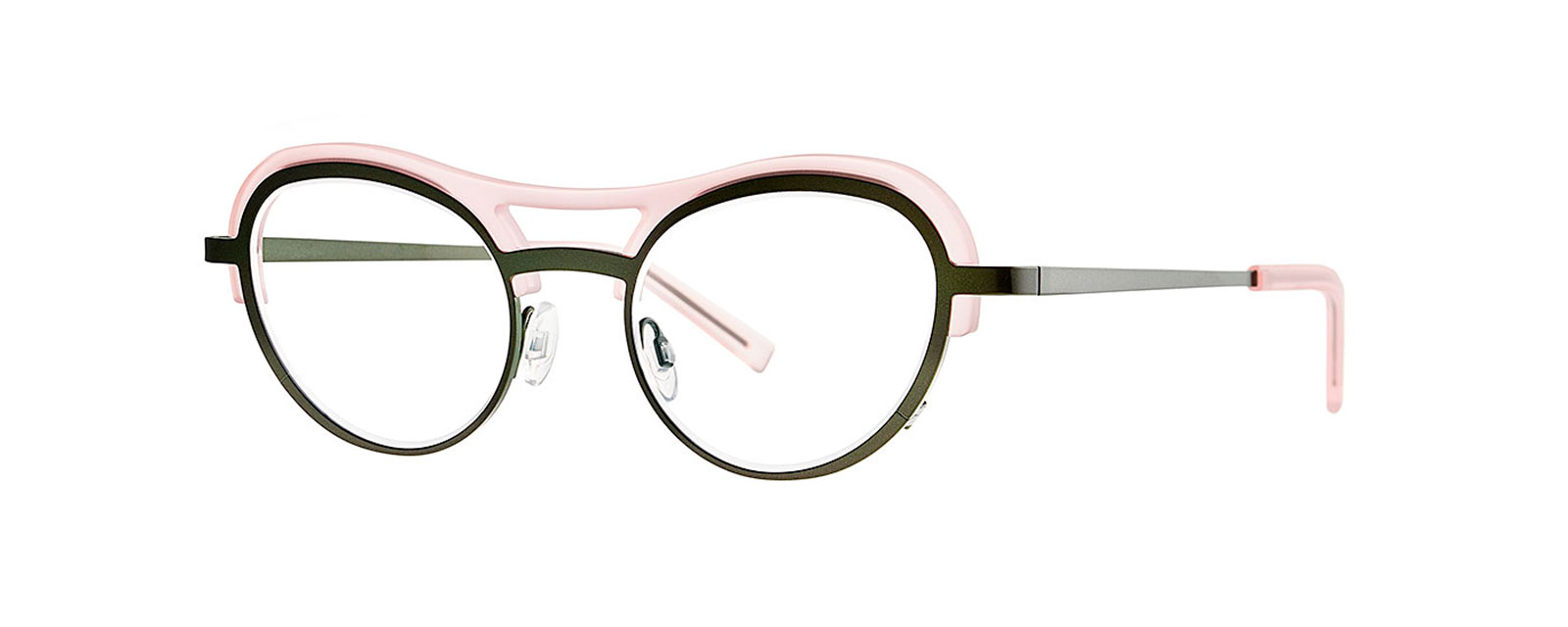 CINNAMON CAPPUCCINO 009 SAMREMO GREEN + TRANSPARENT PINK