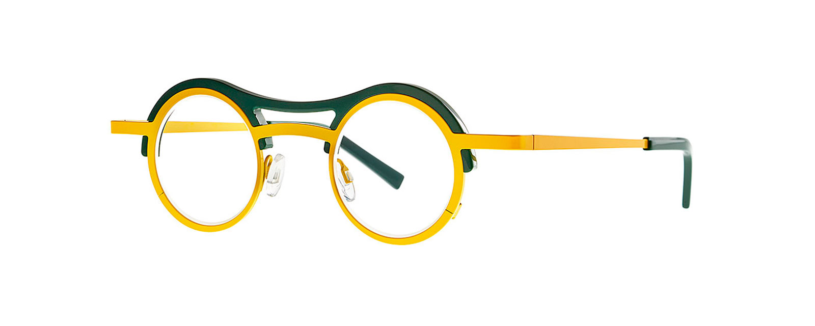 COCOA MOCHA 021 ITALIAN GIALLO MODENA + SOLID DARK GREEN