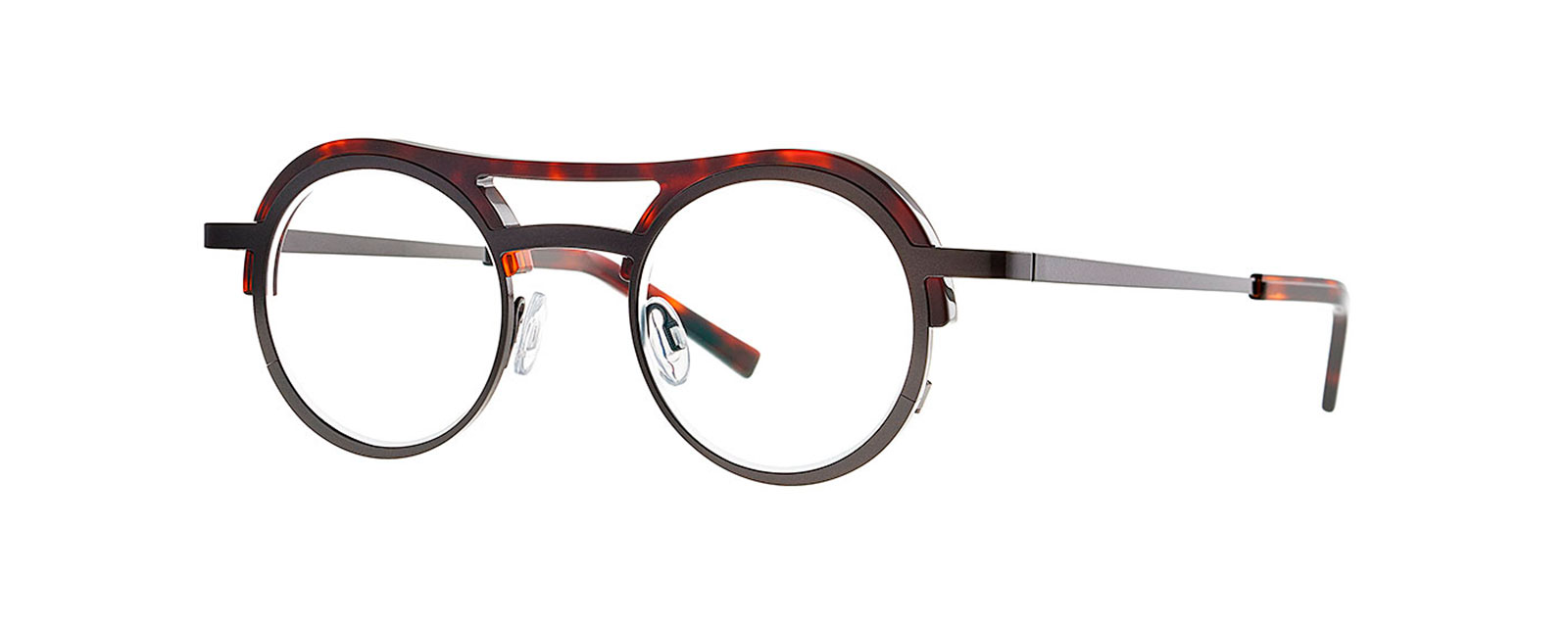 FLAT HAZELNUT 012 CITRUS BLACK + BROWN/RED