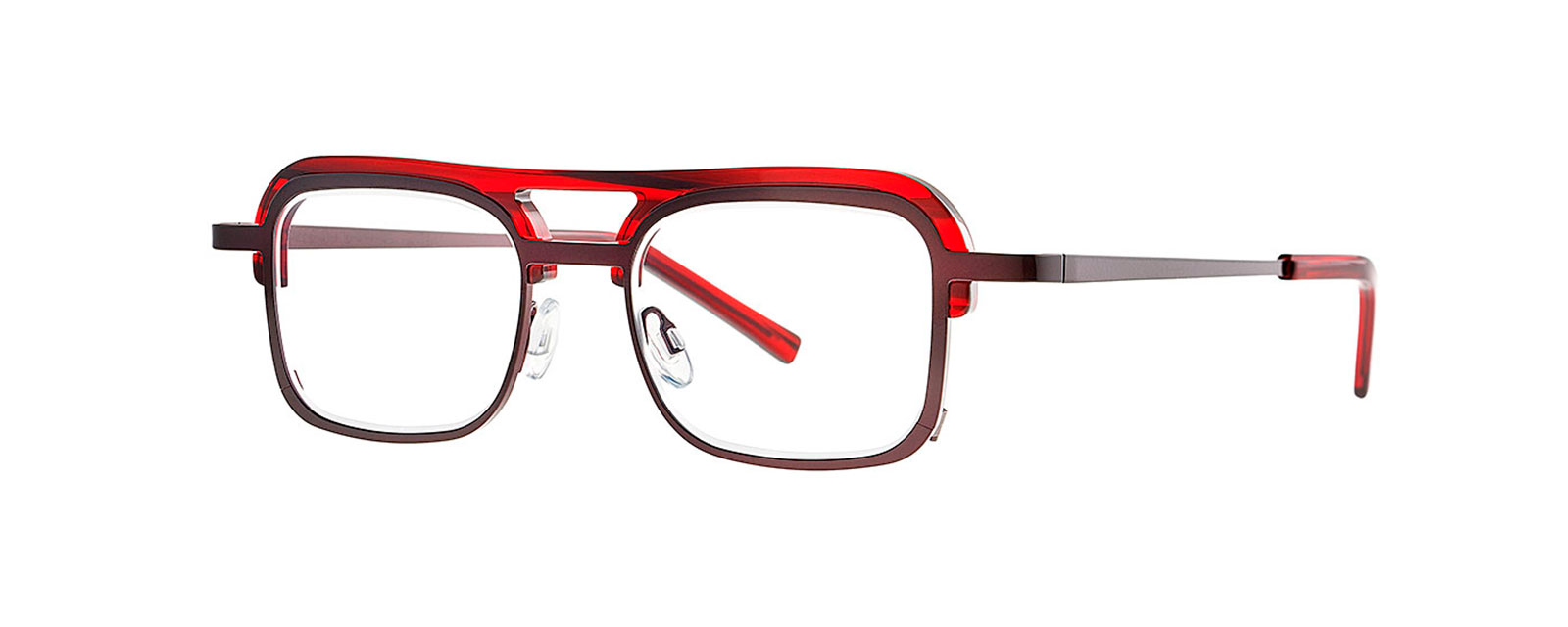 MINT MATCHA 004 BLUESY RED + RED LINED
