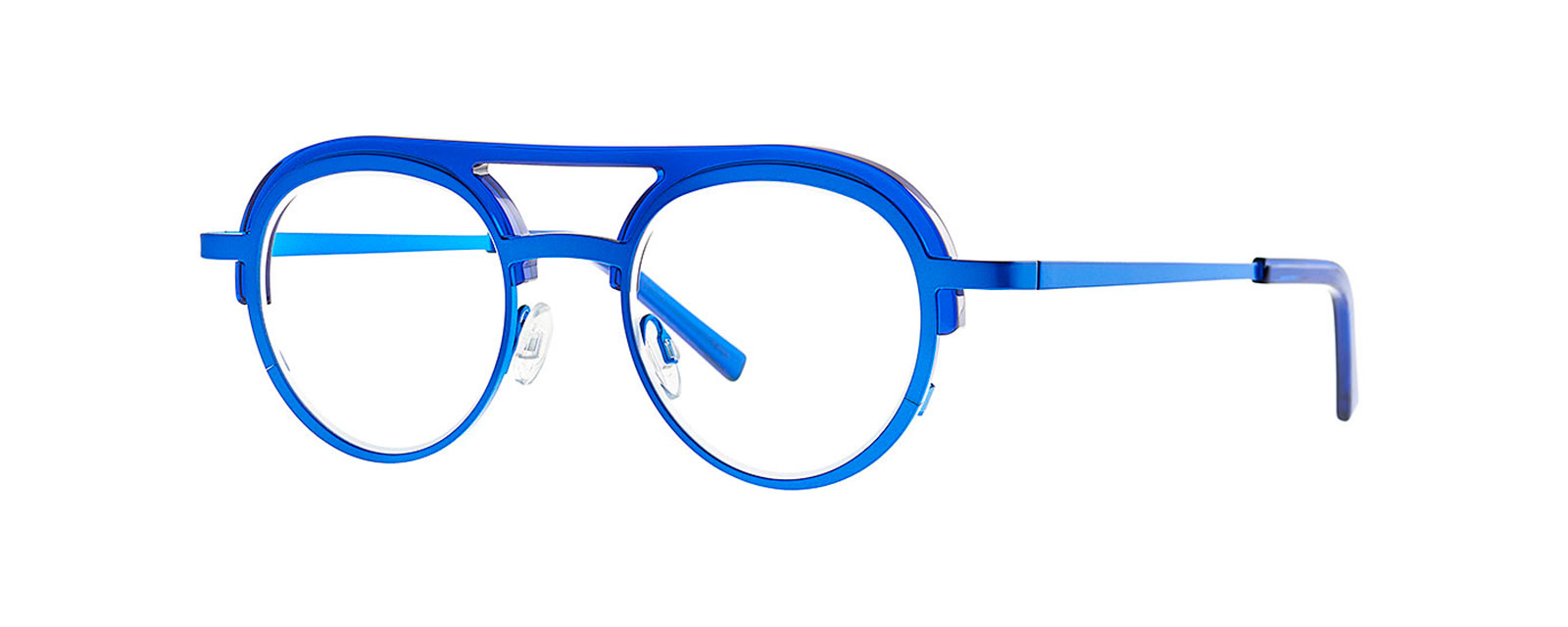 NUTTY CREAM 003 MM ELECTRIC BLUE + TRANSPARENT DELFTWARE BLUE