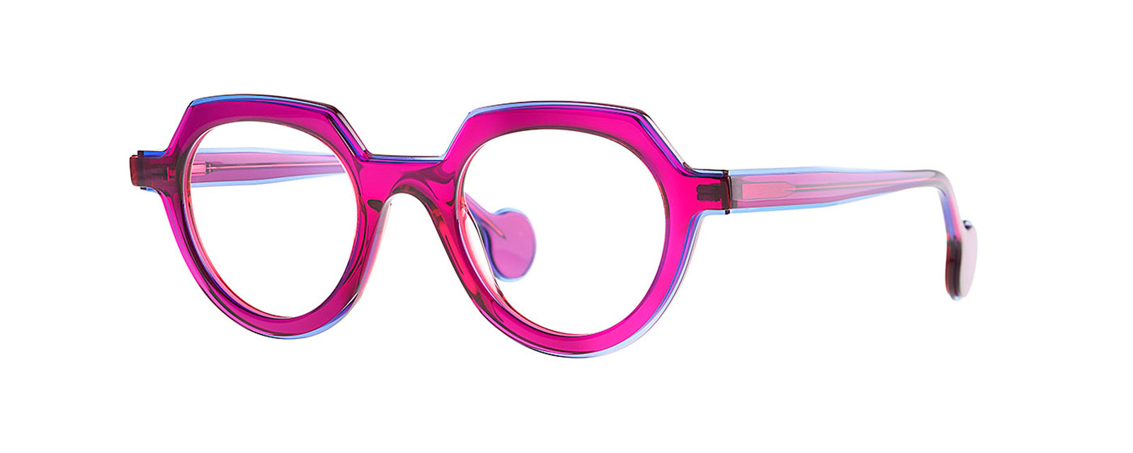 PATTEX 018 RED-PINK + TRANSPARENT BLUE