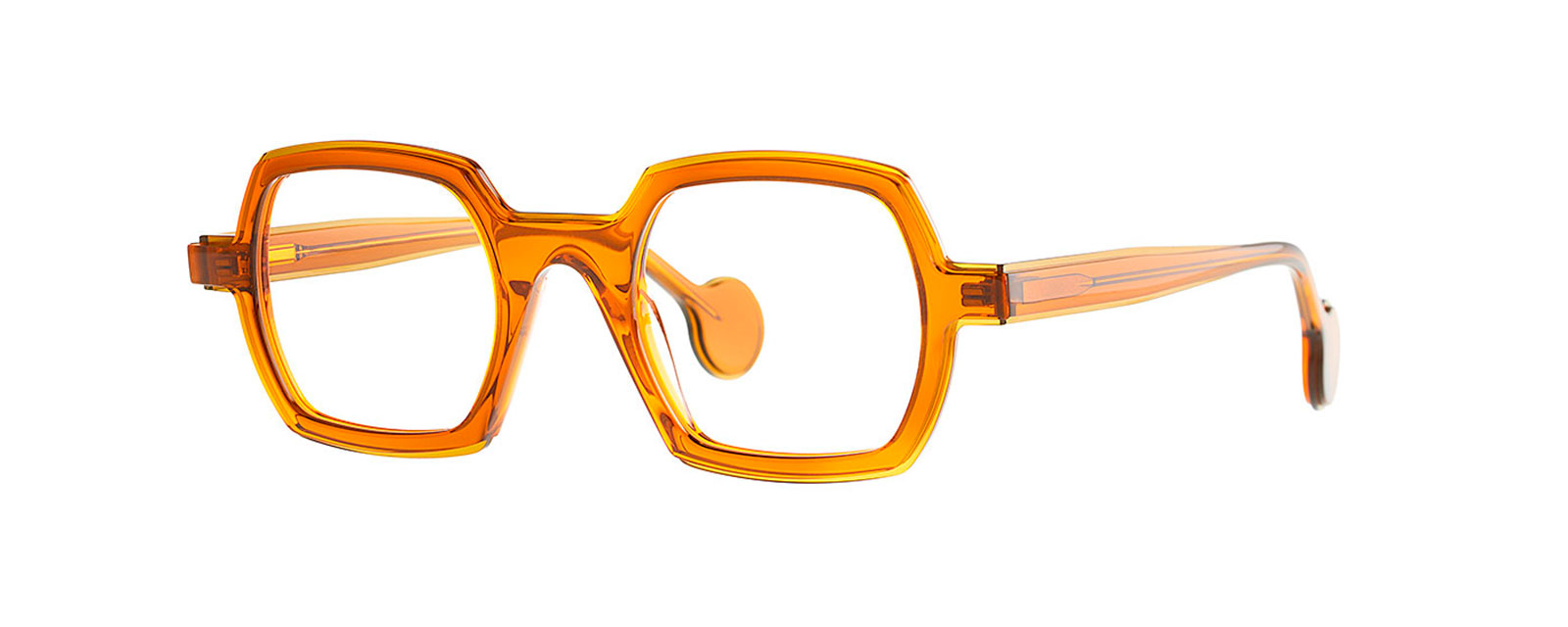 VELPON 020 ORANGE GIVREE + TRANSPARENT OLIVE GREEN