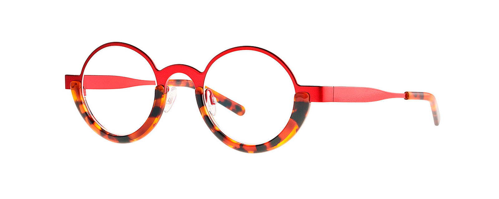 CURVE 008 HOT RED SHINE + BROWN DALMATIAN