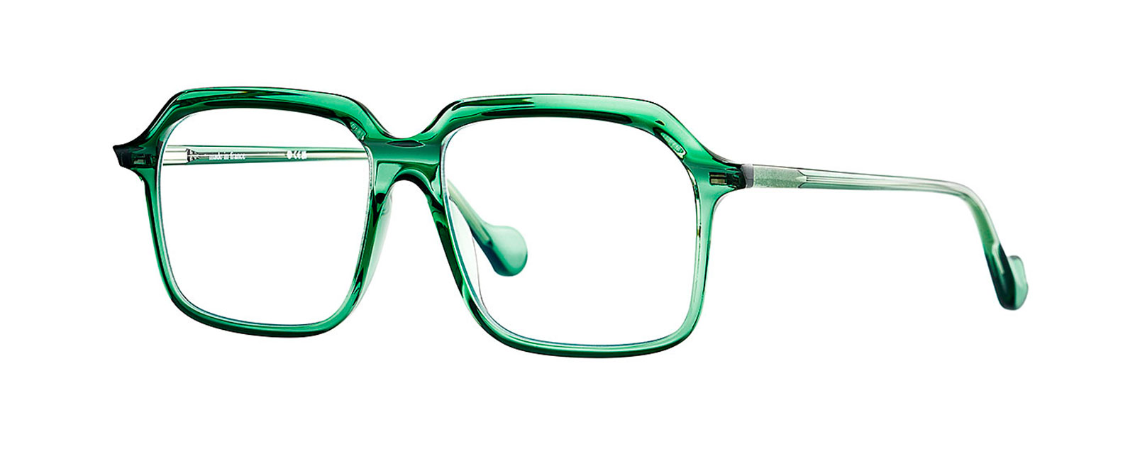 DROP KNEE 010 TRANSPARENT CHROMIUMOXIDE GREEN