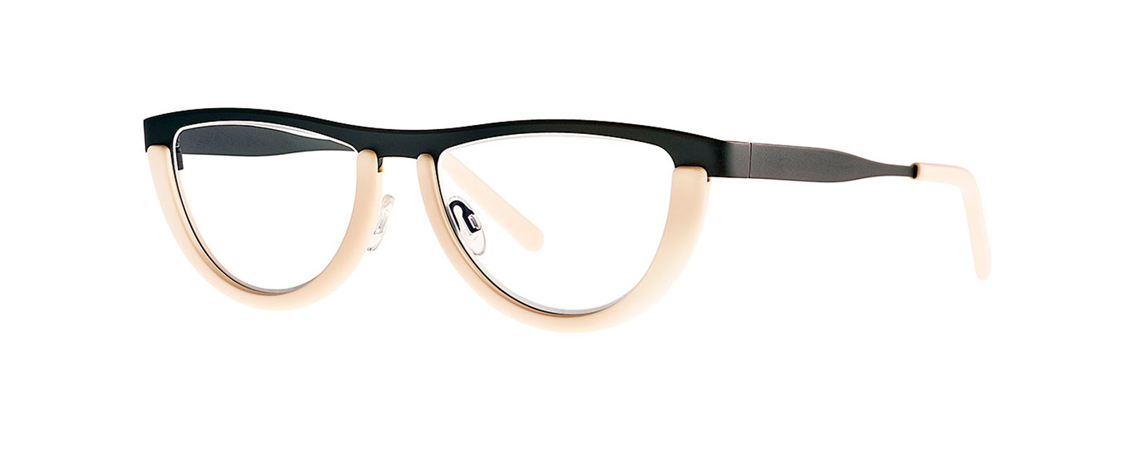 EFFECT 002 BLACK MATT + CAPPUCCINO WHITE