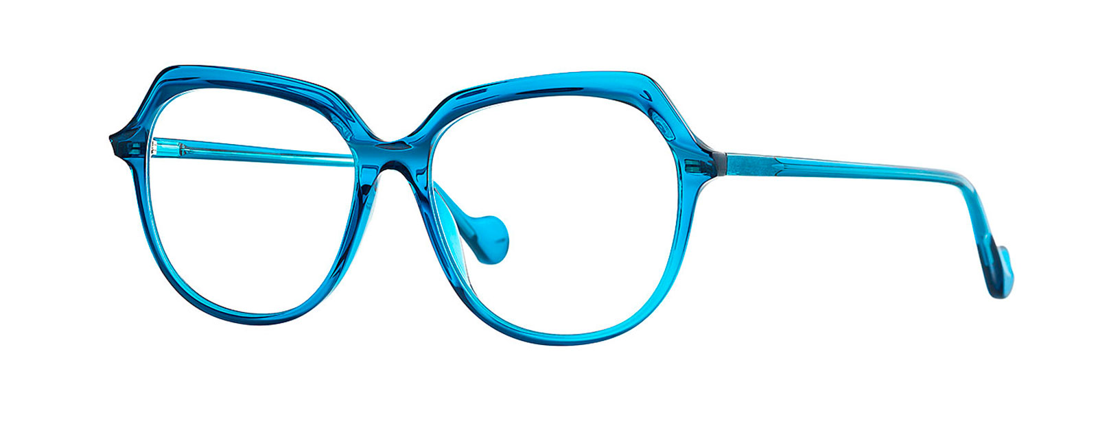 FLOATER RIDE 009 TRANSPARENT PETROL BLUE