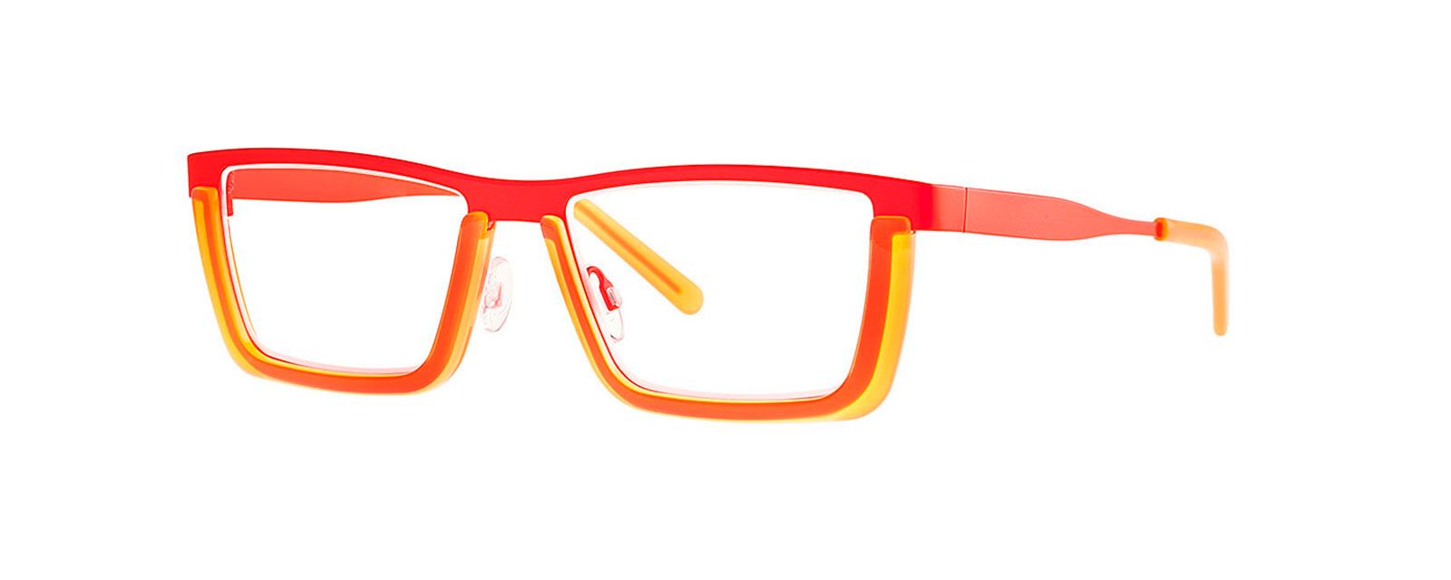 STANCE 017 FLUO RED + JUICY ORANGE