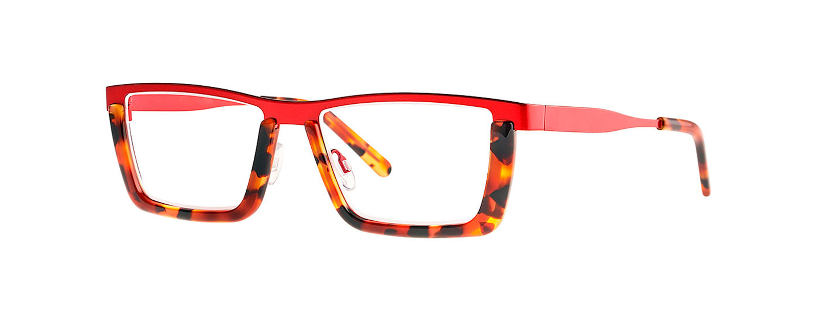 STANCE 008 HOT RED SHINE + BROWN DALMATIAN