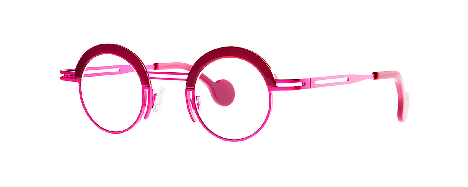 BLUSH 122 FUCHSIA + SOLID RED PLUM n26/2