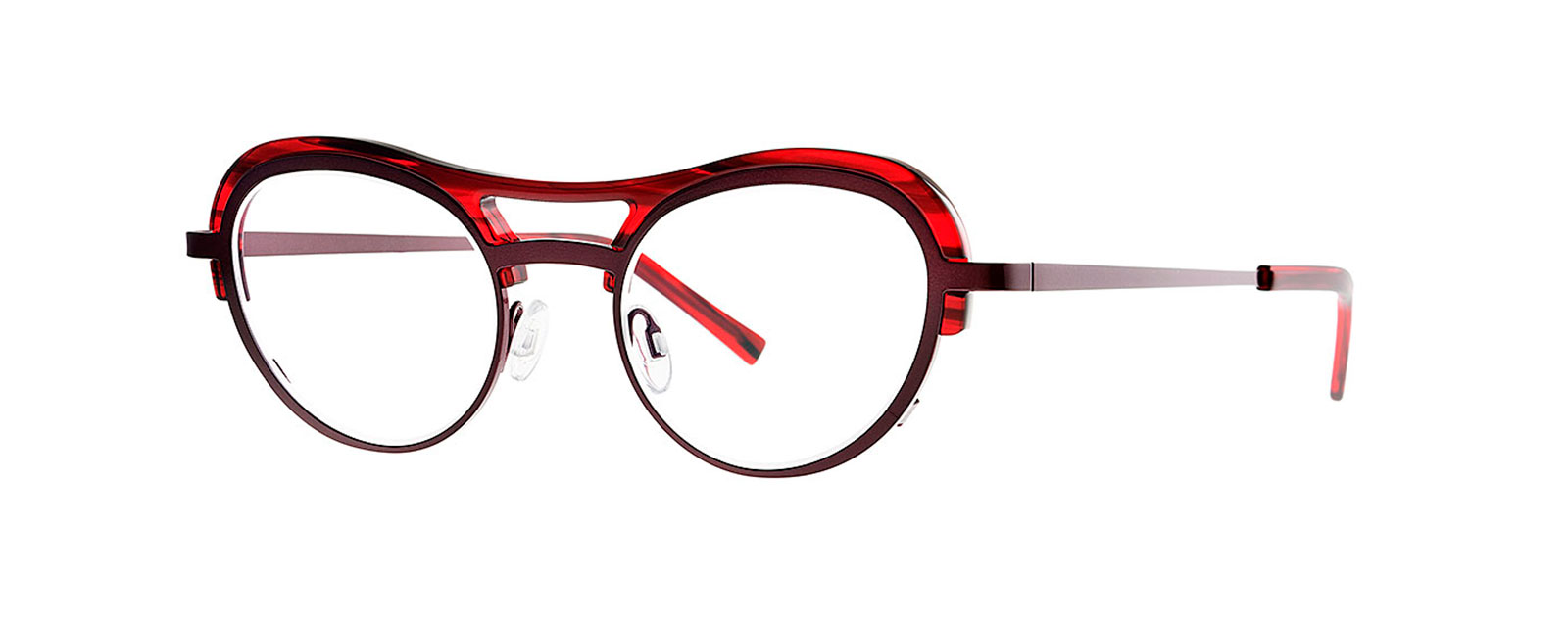 CINNAMON CAPPUCCINO 004 BLUESY RED + RED LINED n26/2
