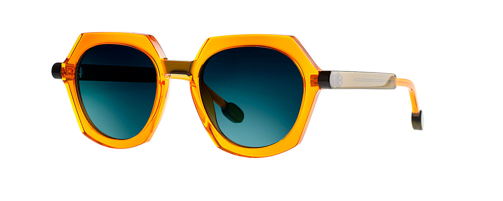 STOX 017 ORANGE GIVREE + TRANSPARENT OLIVE GREEN n26/2