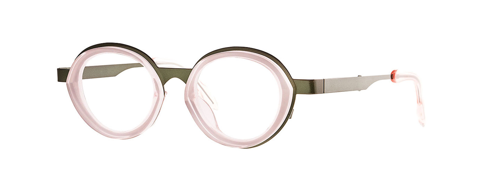 APPLE 009 SANREMO GREEN + TRANSPARENT PINK