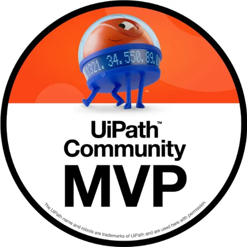 UiPath MVP 2023 Badge