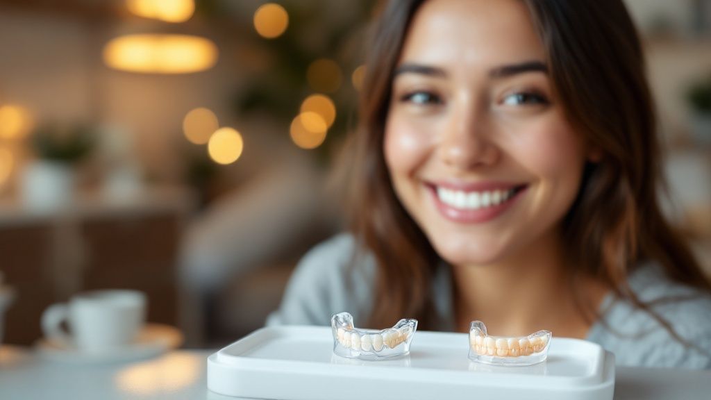 A friendly orthodontist consulting with a patient at Magic Fox Orthodontics.