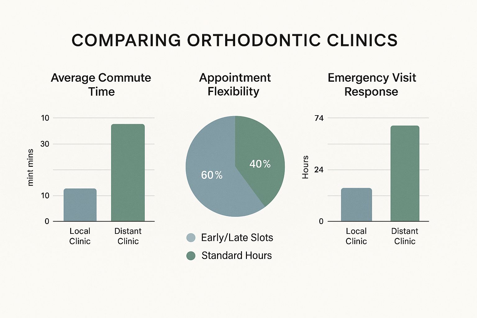 Infographic about orthodontic care near goldenwest: expert smiles just minutes away