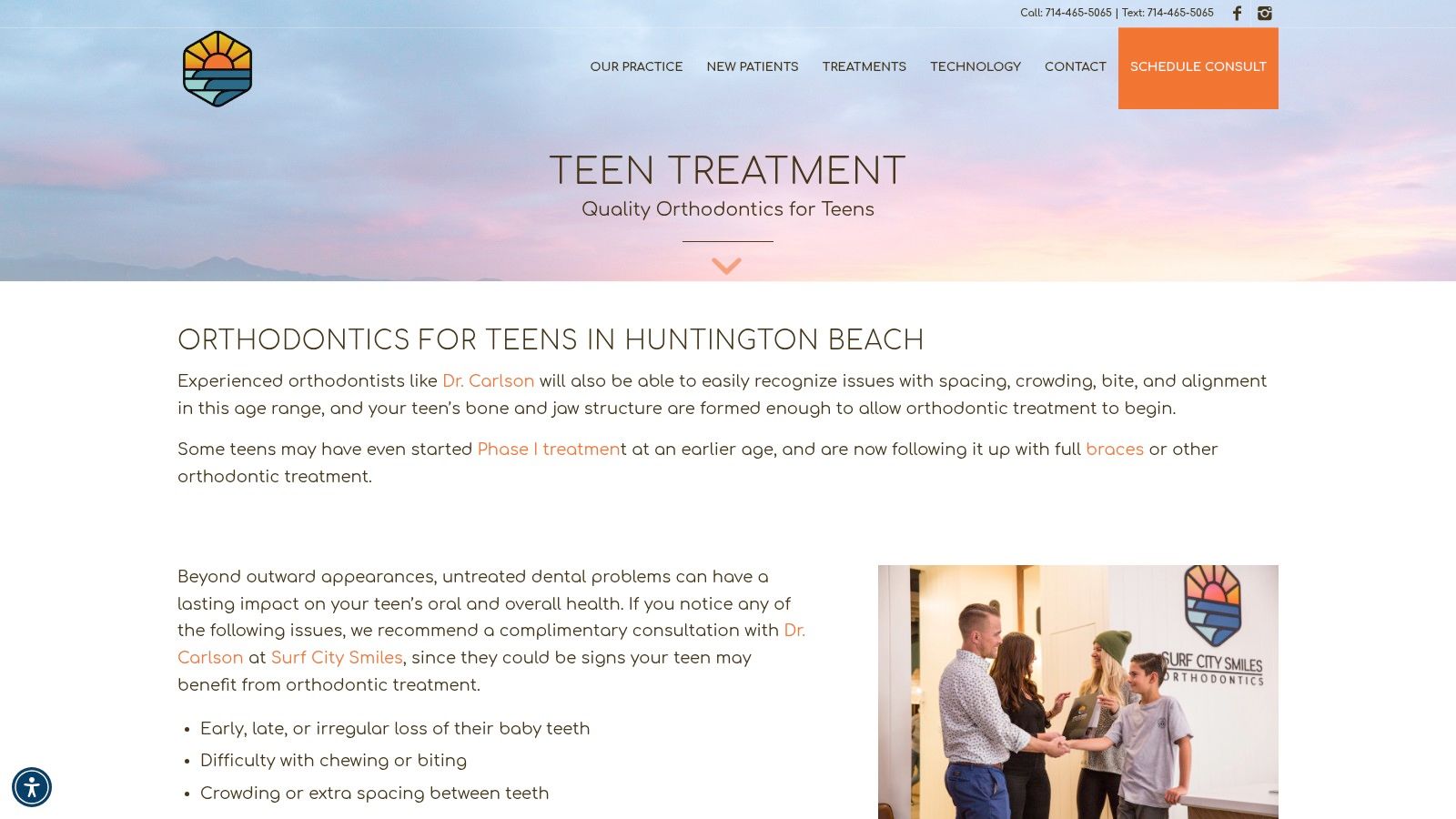 Surf City Smiles (Orthodontics for Teens, including Invisalign)