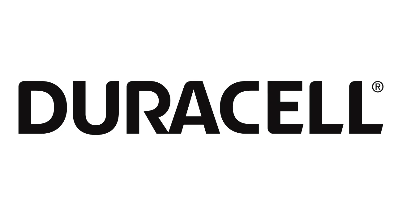 Duracell brand name logo