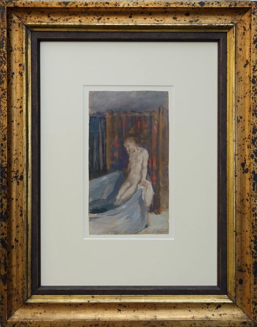 Junges Mädchen im Bad - clara-siewert - 1915