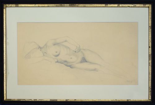 Liegender-Akt - Willi-Sitte -1945