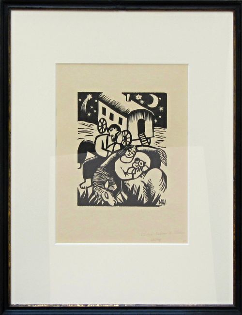 Rastende-Zigeuner - Maria-Uhden - 1918