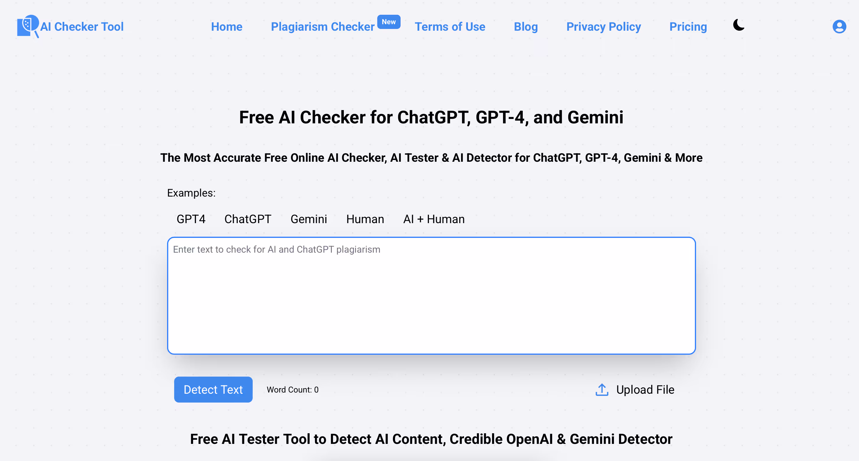 AI Checker Tool
