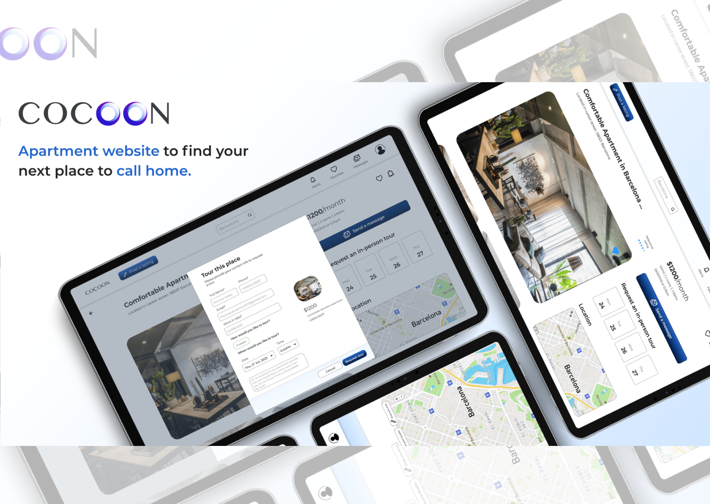 Screenshot of Cocoon website