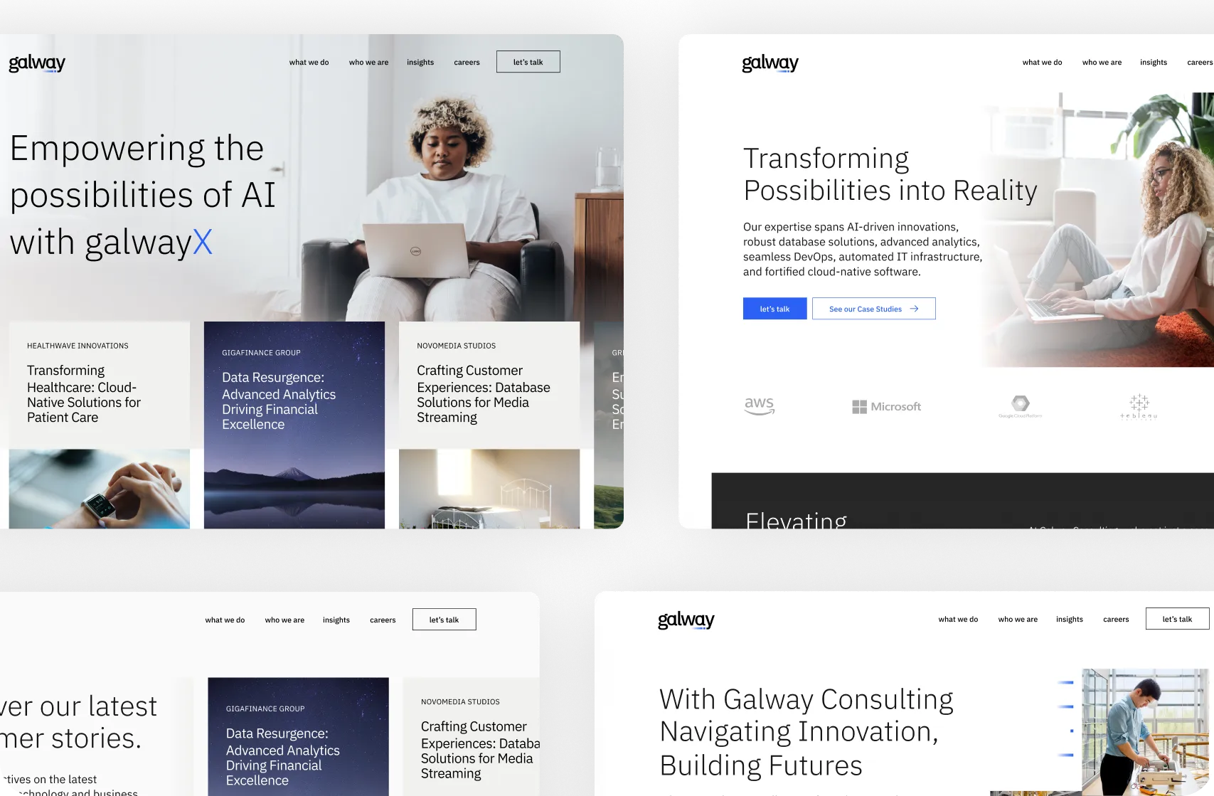 Consulting Webflow Template - Galway - Designed by Azwedo.com and Wedoflow.com