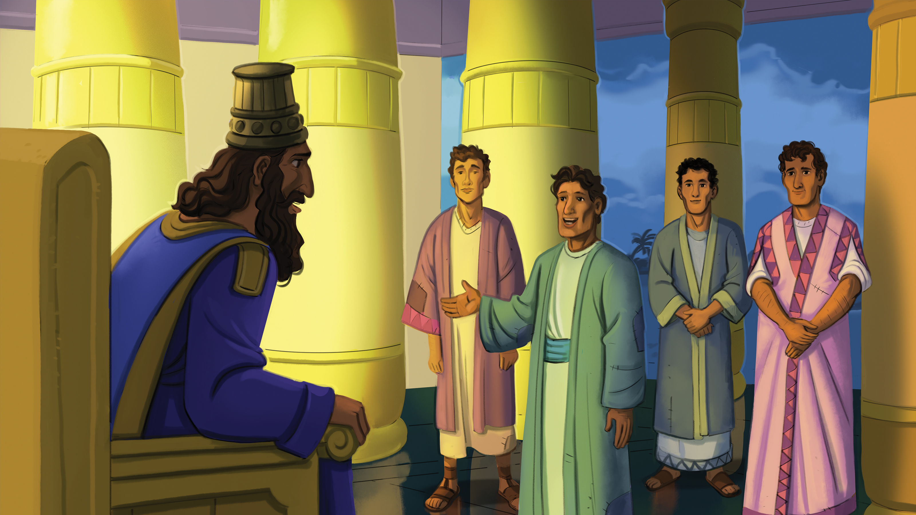 W1 Daniel Obeyed God