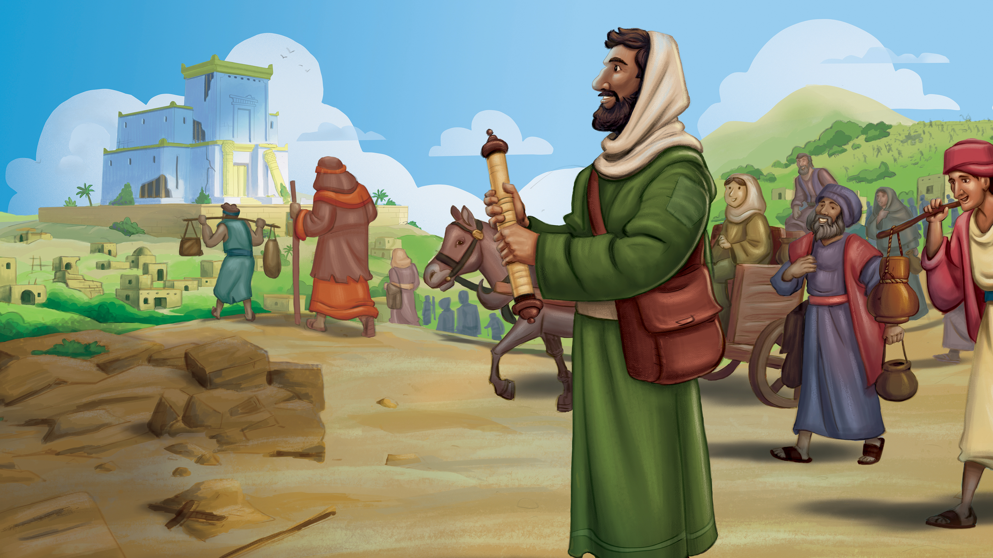 W1 God Brought His People Home