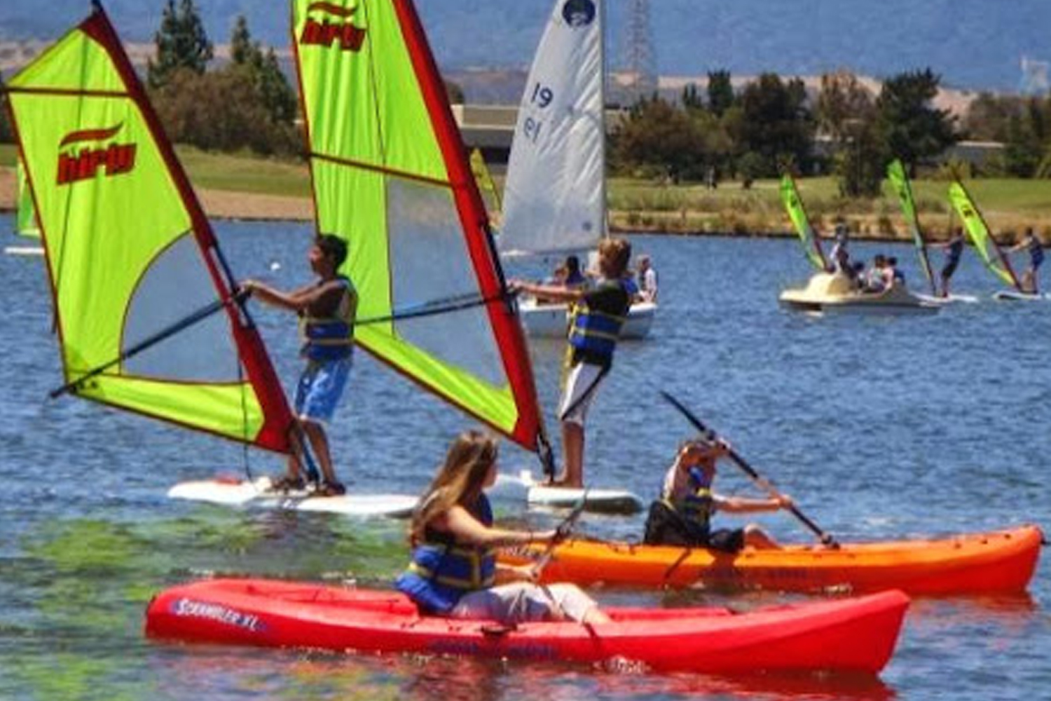 Students Park & Paddle Day