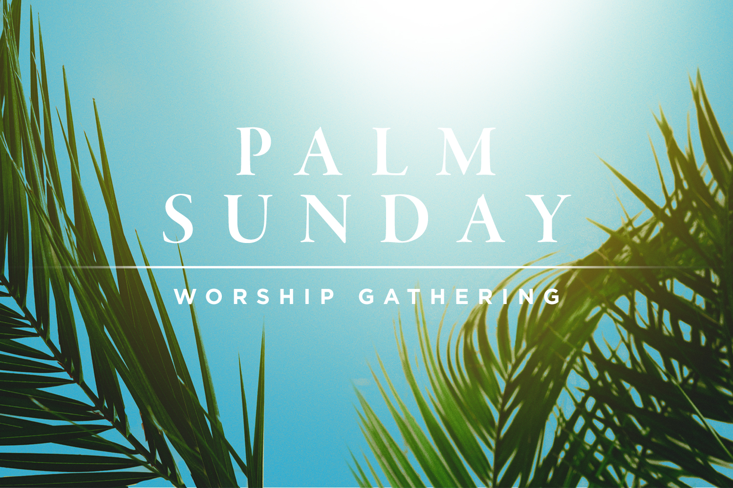 Palm Sunday + Kids Egg Hunt