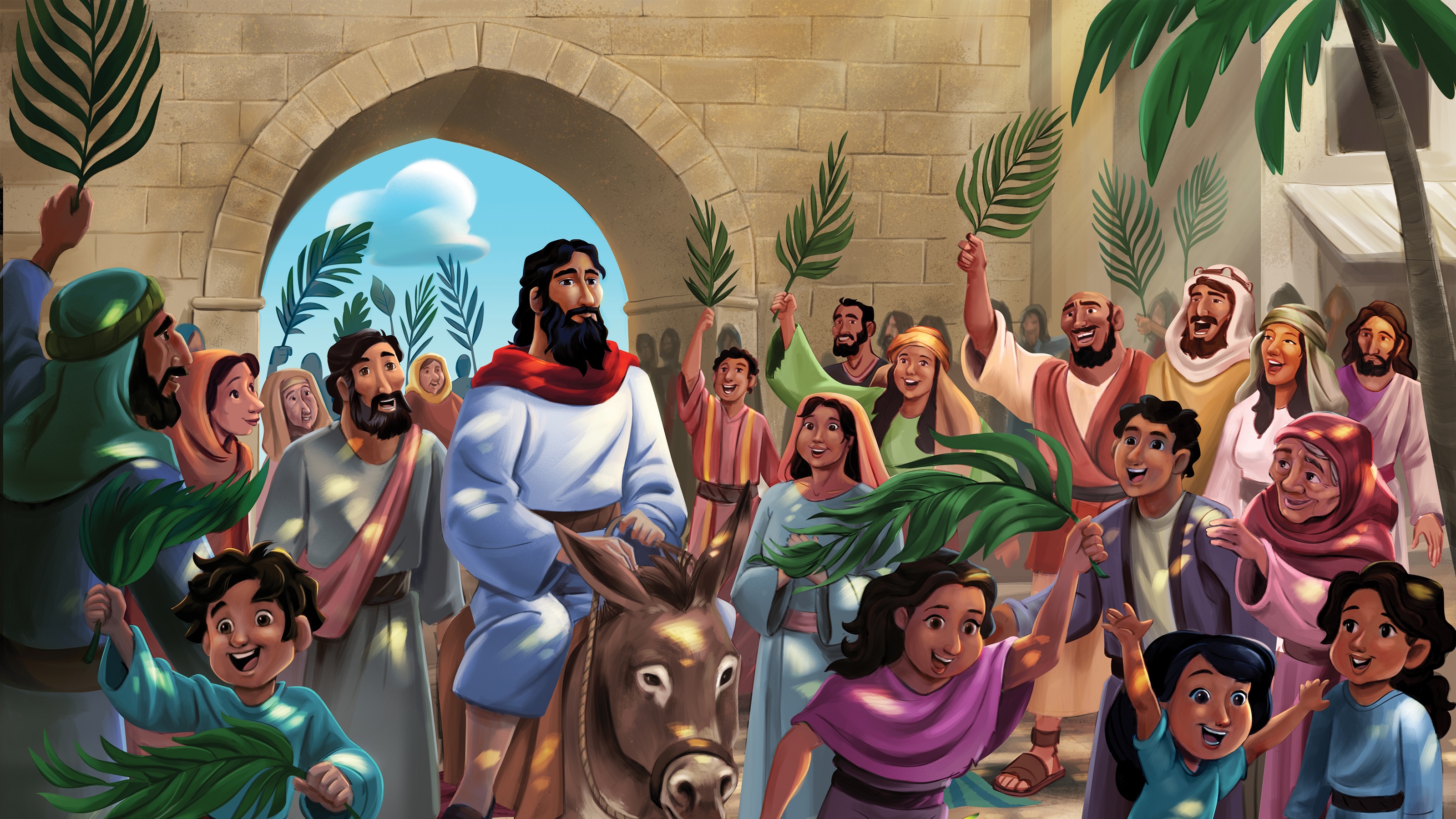 W5 Jesus' Triumphal Entry