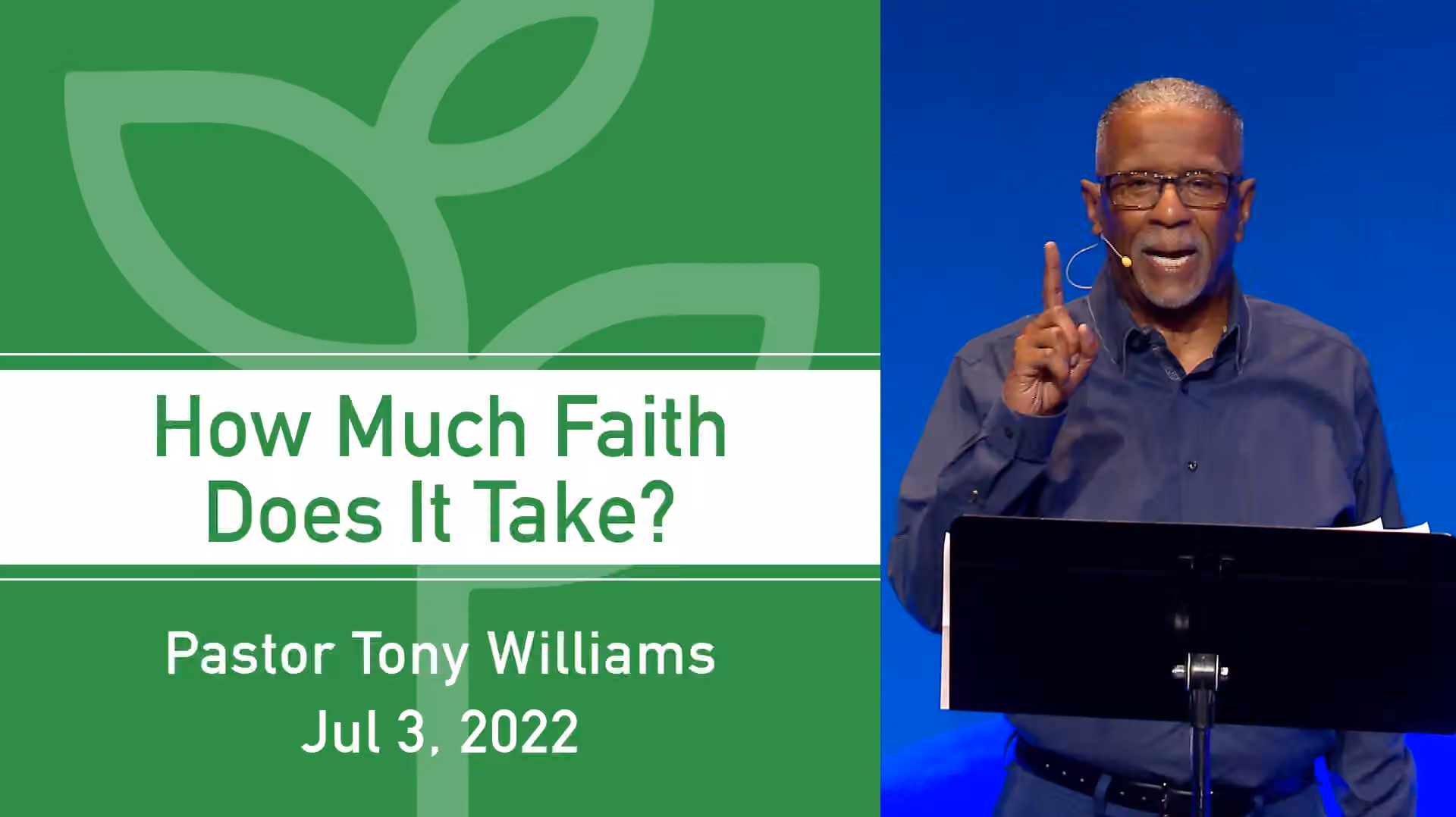 How Much Faith Does It Take?