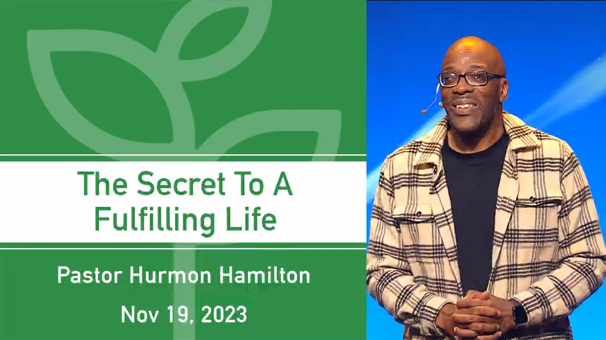 The Secret to a Fulfilling Life