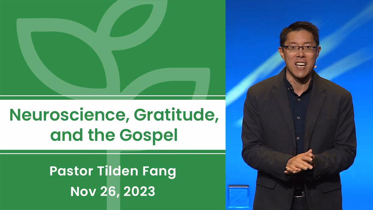 Neuroscience, Gratitude, and the Gospel
