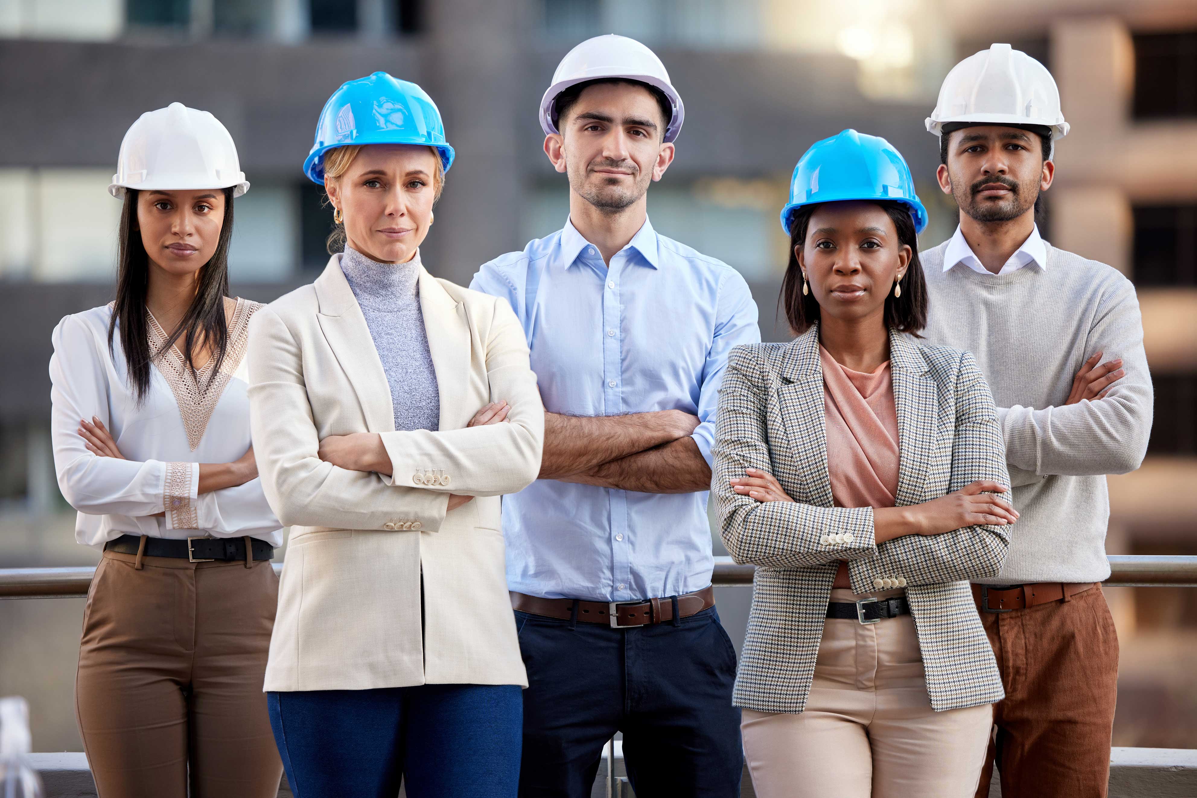 A group of EHS professionals.