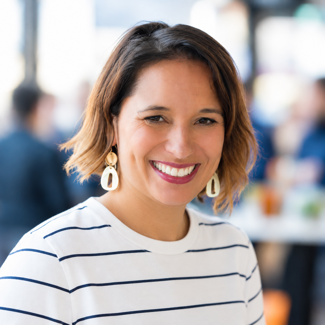 A portrait of Yasmin Abraham