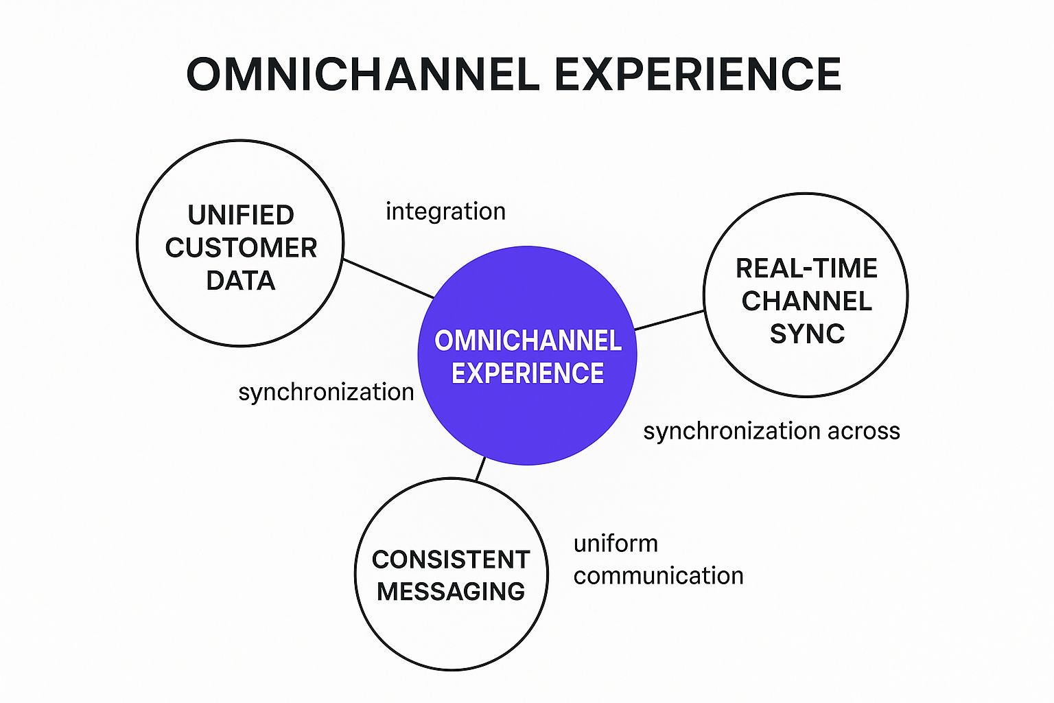 Infographic showing key data about Omnichannel Customer Engagement
