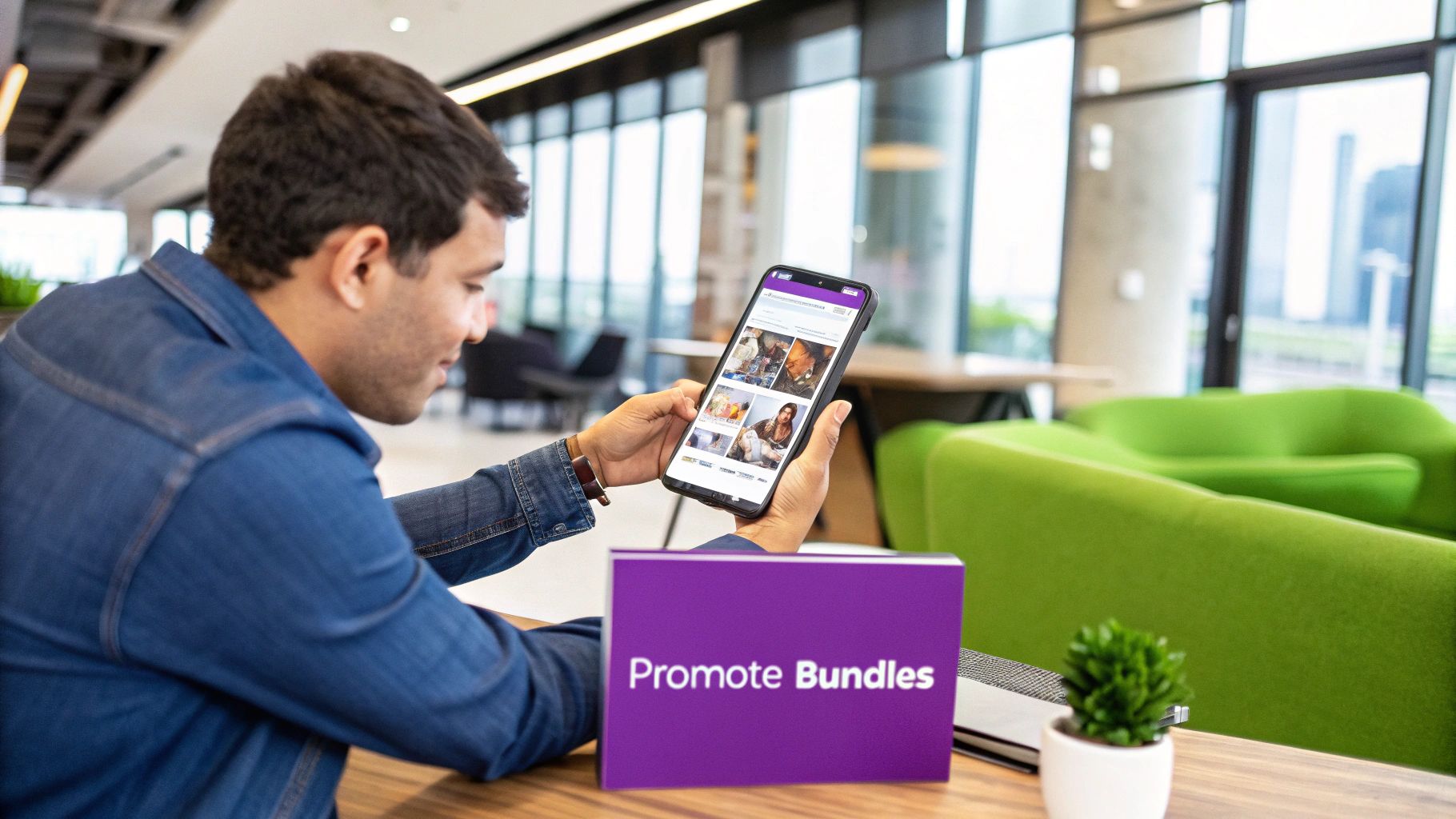 Promoting Bundles on Multiple Channels